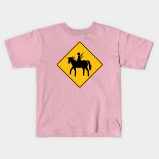 Fairy and Unicorn Crossing Kids T-Shirt